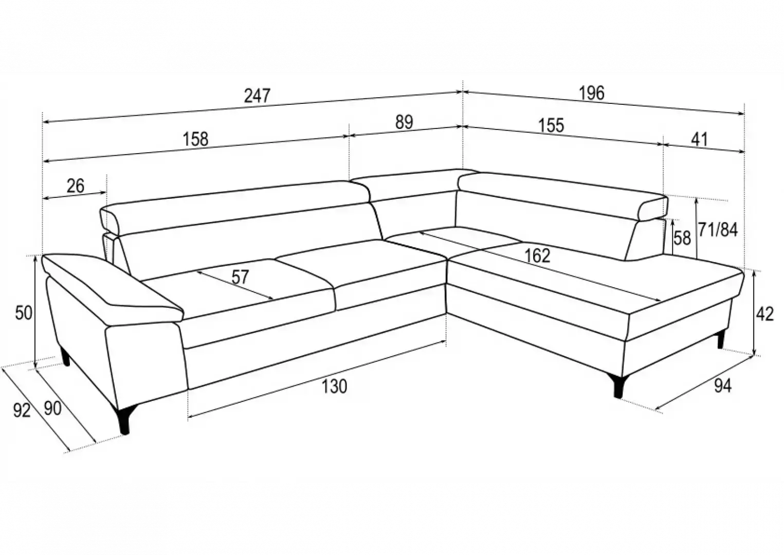 Szövetminták a bemutatóteremben