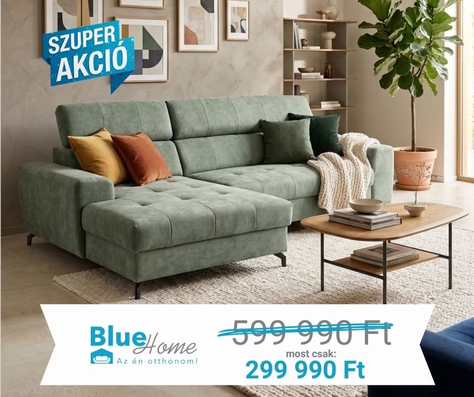 Verona sarokkanapé - akciós kiállított modell