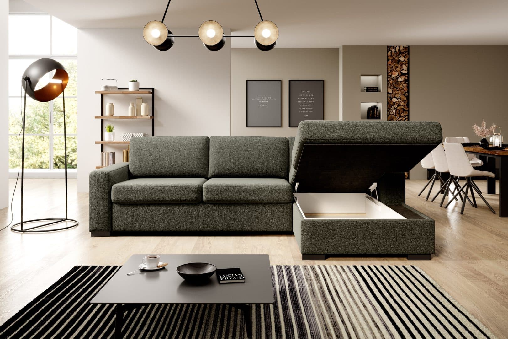 Fontana L 120 sarokkanapé - W