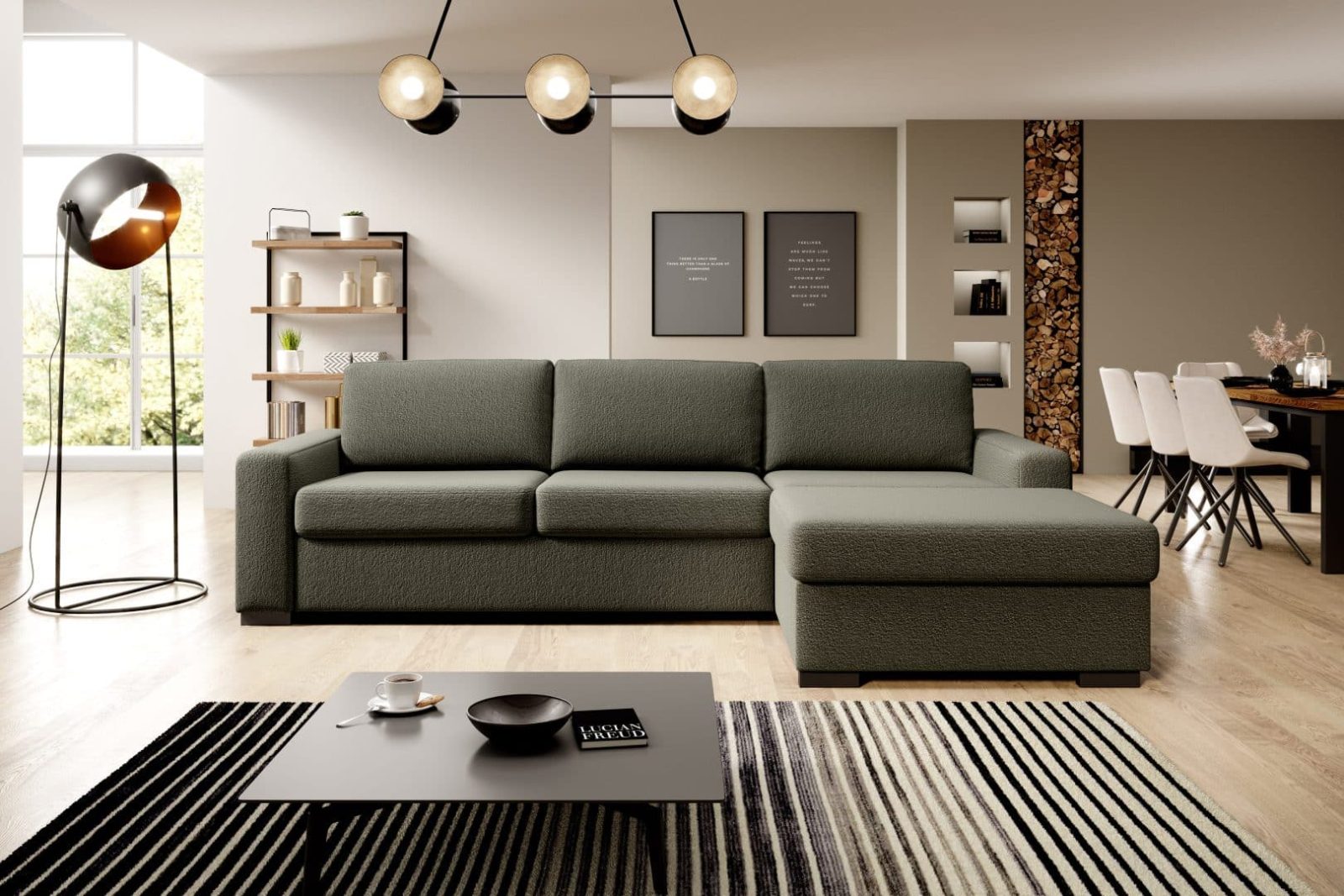 Fontana L 140 sarokkanapé - W