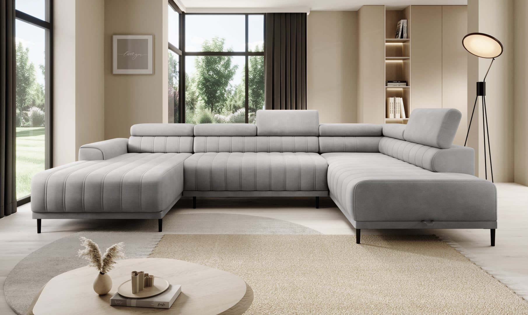 Velence XL U-form - W