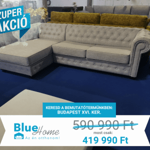 Imperial sarokkanapé – akciós kiállított modell